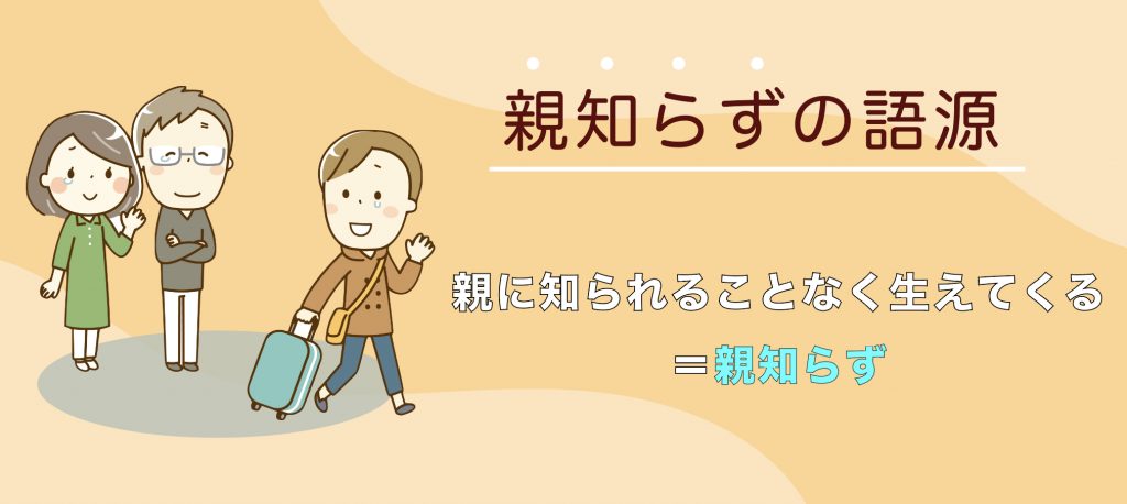 親知らずの語源